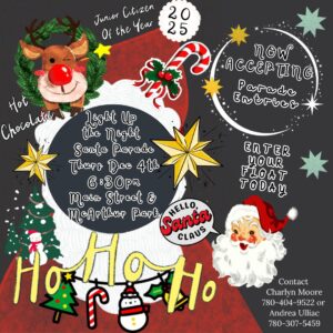 Light up the Night Lac La Biche Parade Dec 5, 2025.