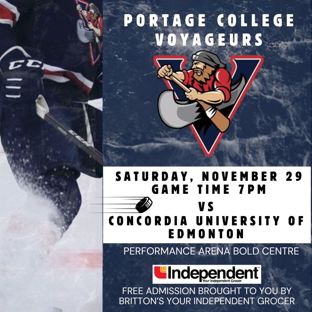 Voyageurs Hockey Nov 29, 2025.