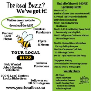 Your Local Buzz Update Nov 13, 2025.