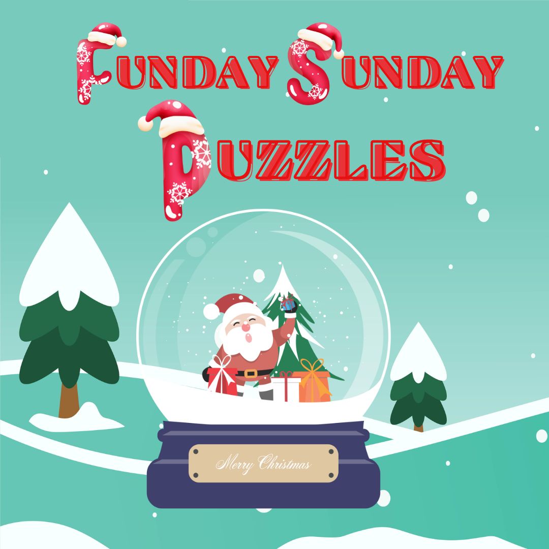 Funday Sunday Puzzles; Wordsearch and Jigsaw Fun.