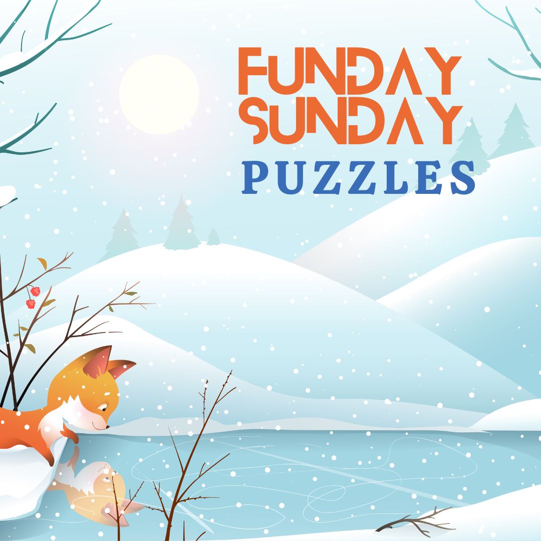 Funday Sunday Puzzles; Wordsearch and Jigsaw Fun.