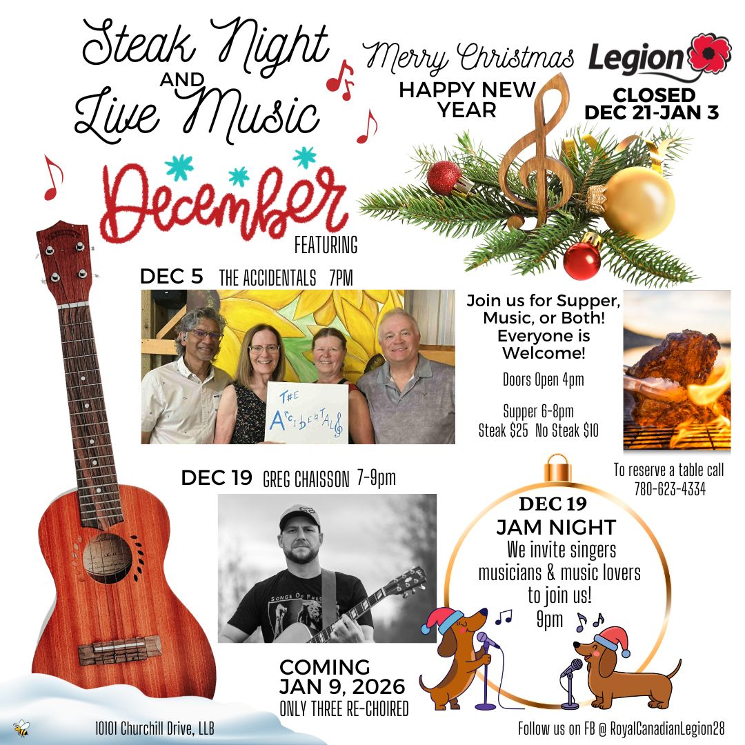 Legion December Fridays.