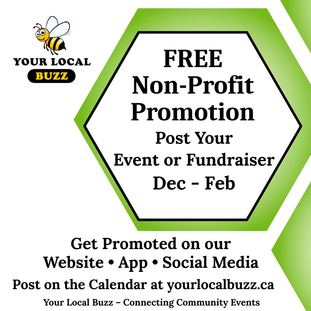 Your Local Buzz Free Promotion Dec to Feb 2026.