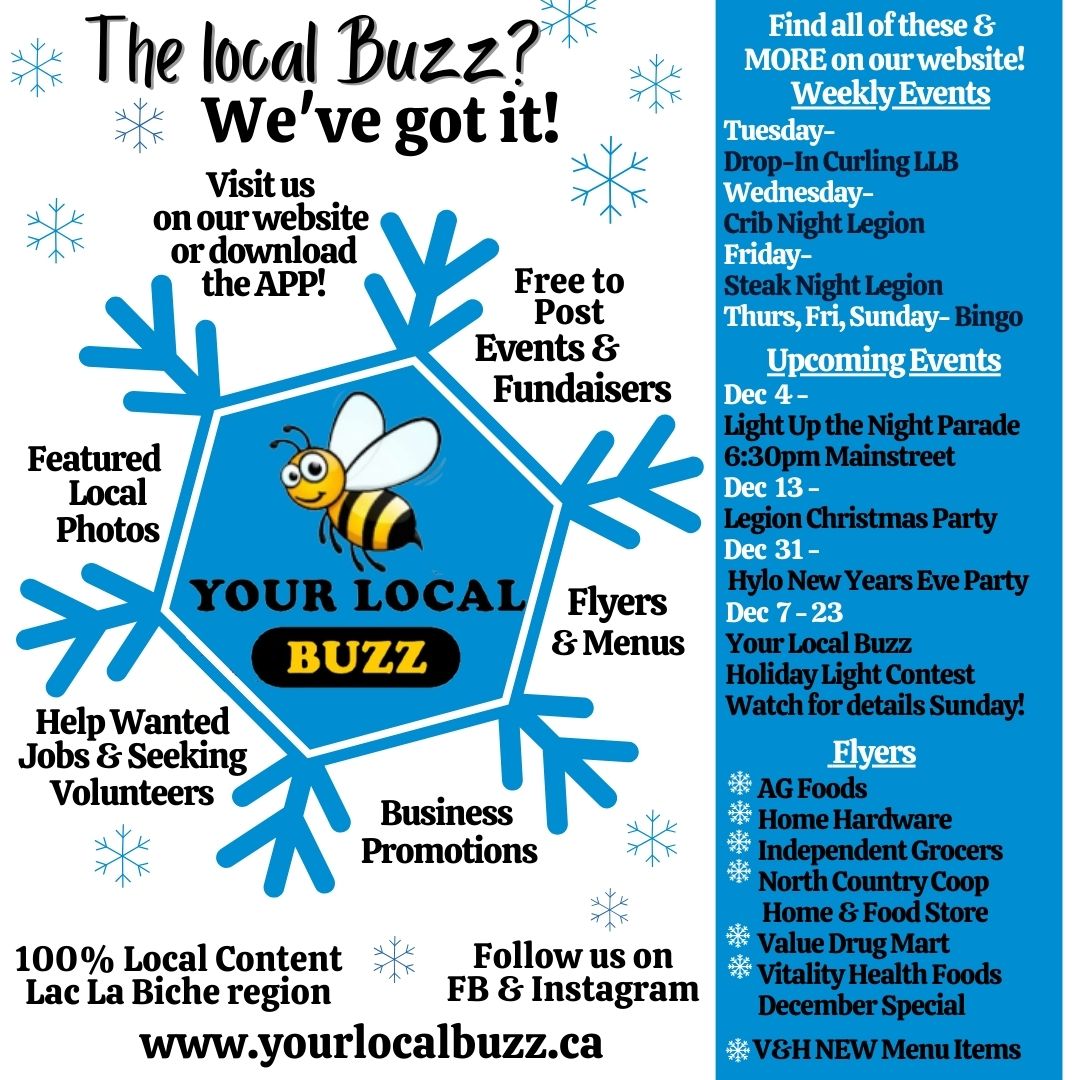 Your Local Buzz Update Dec 4, 2025.