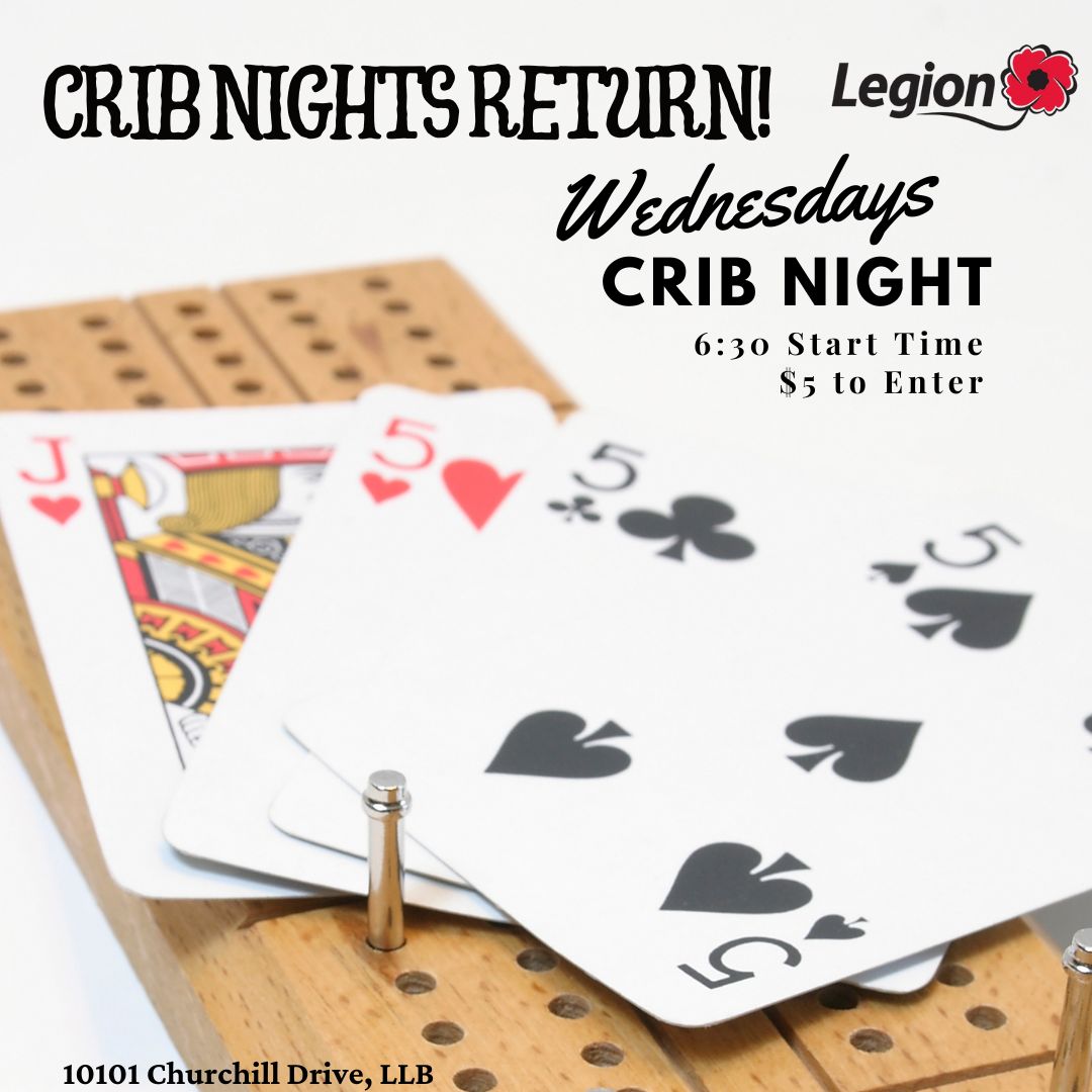 Crib Night Returns Jan 7, 2026.