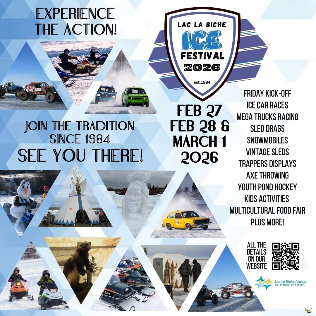 LLB Ice Festival Feb 27, 28 and March 1, 2026.