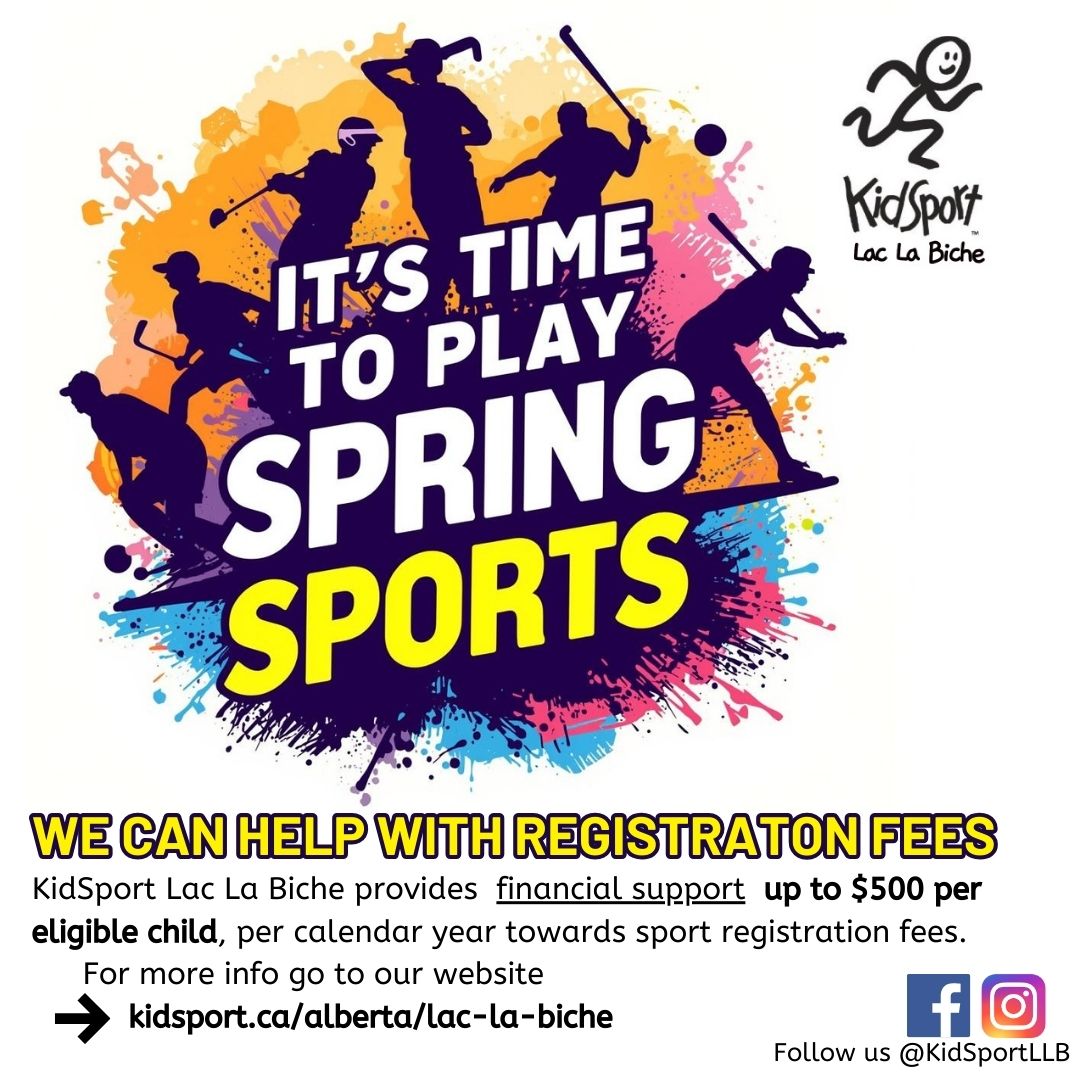 KidSport Time to Play Spring Sports.