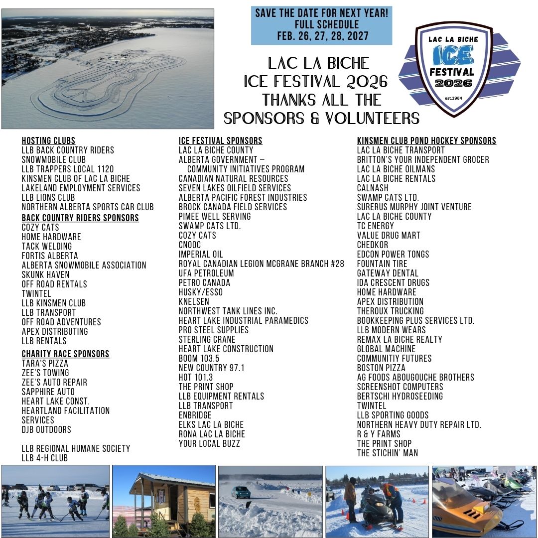 LLB Ice Festival 2026 Thank you.