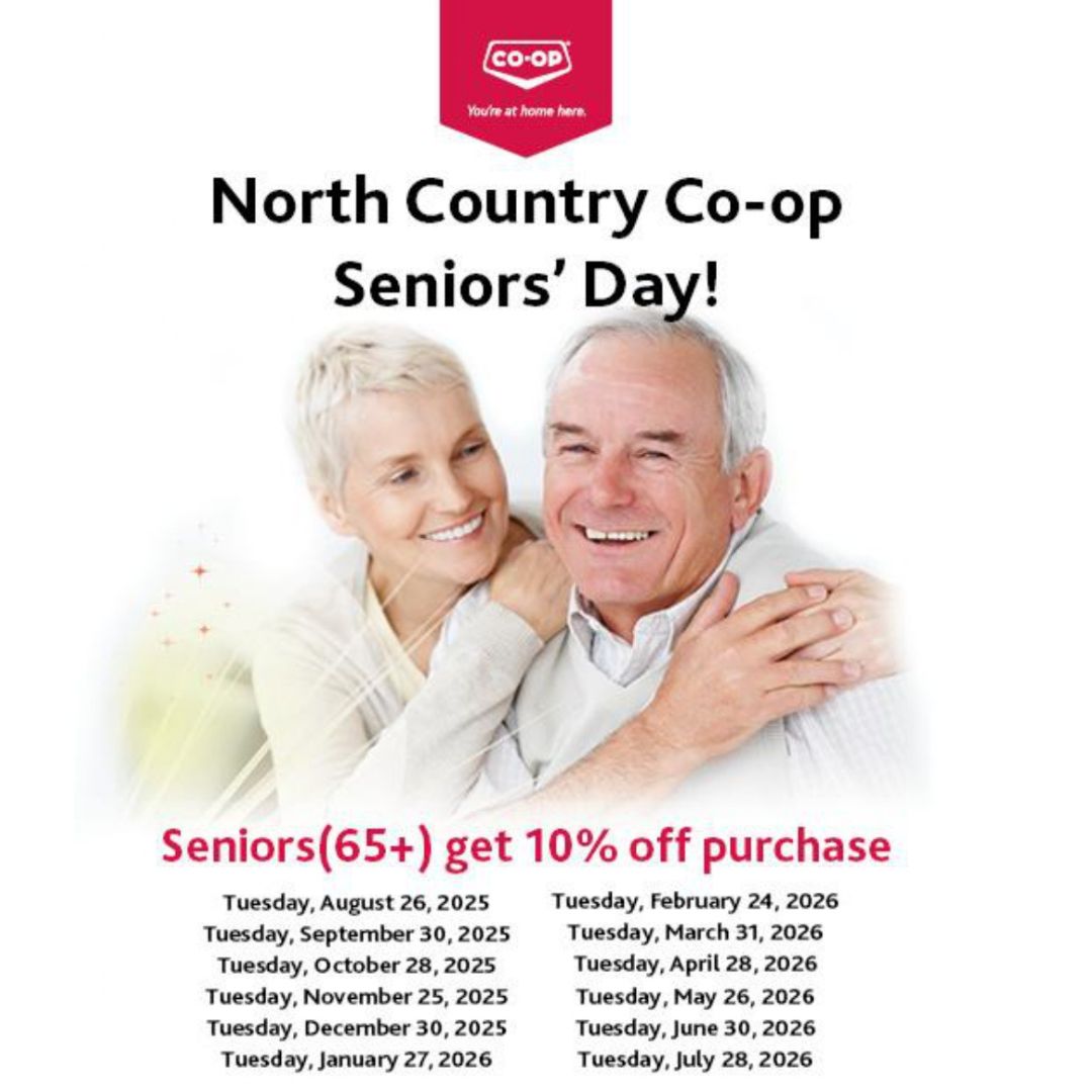 North Country Coop Seniors Day Tuesday.
