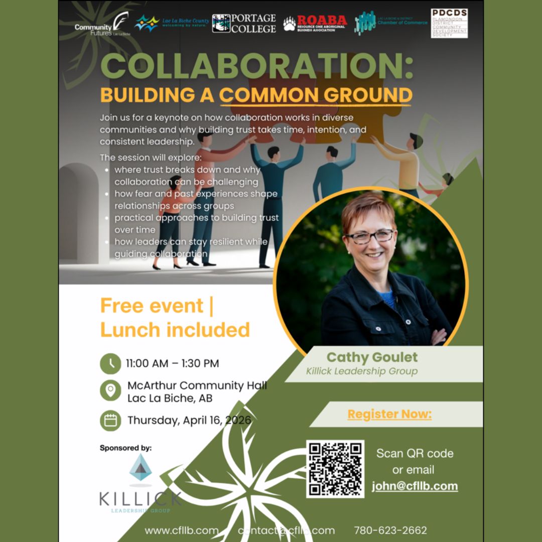 Community Futures Aril 16, 2026 workshop.