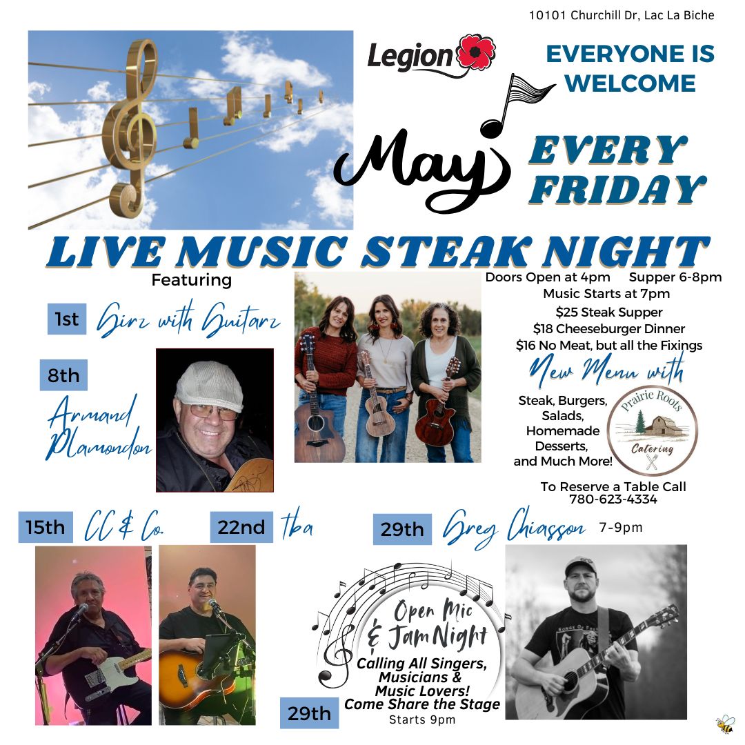 Legion May 2026 Fridays.