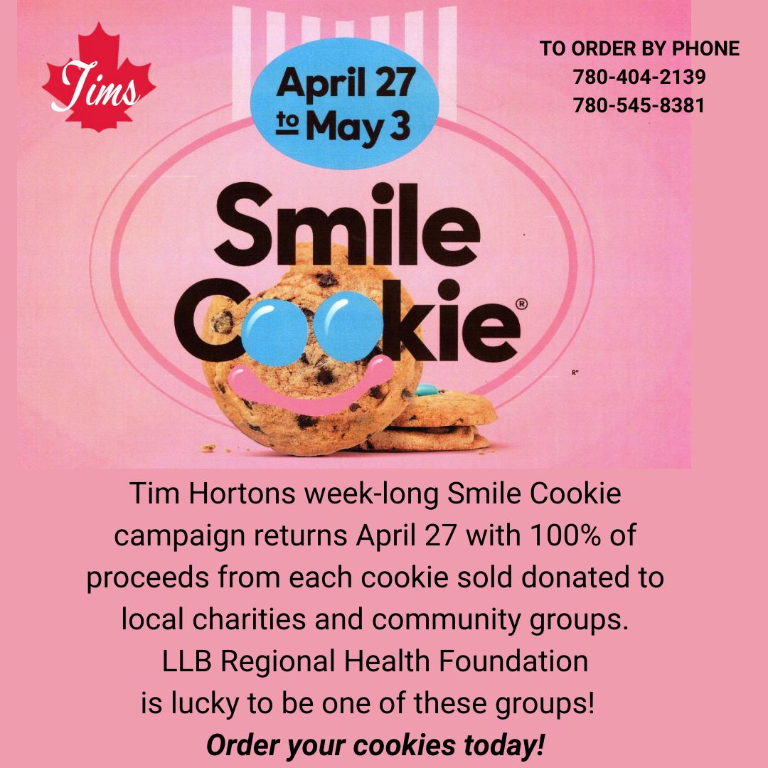 LLB Regional Health Foundation Smile Coookies 2026.