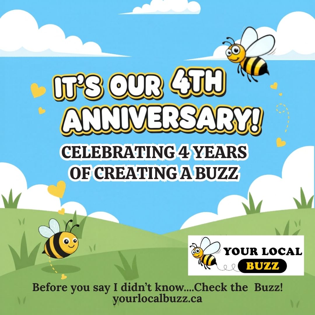 Your Local Buzz 4 Year Anniversary 2026.
