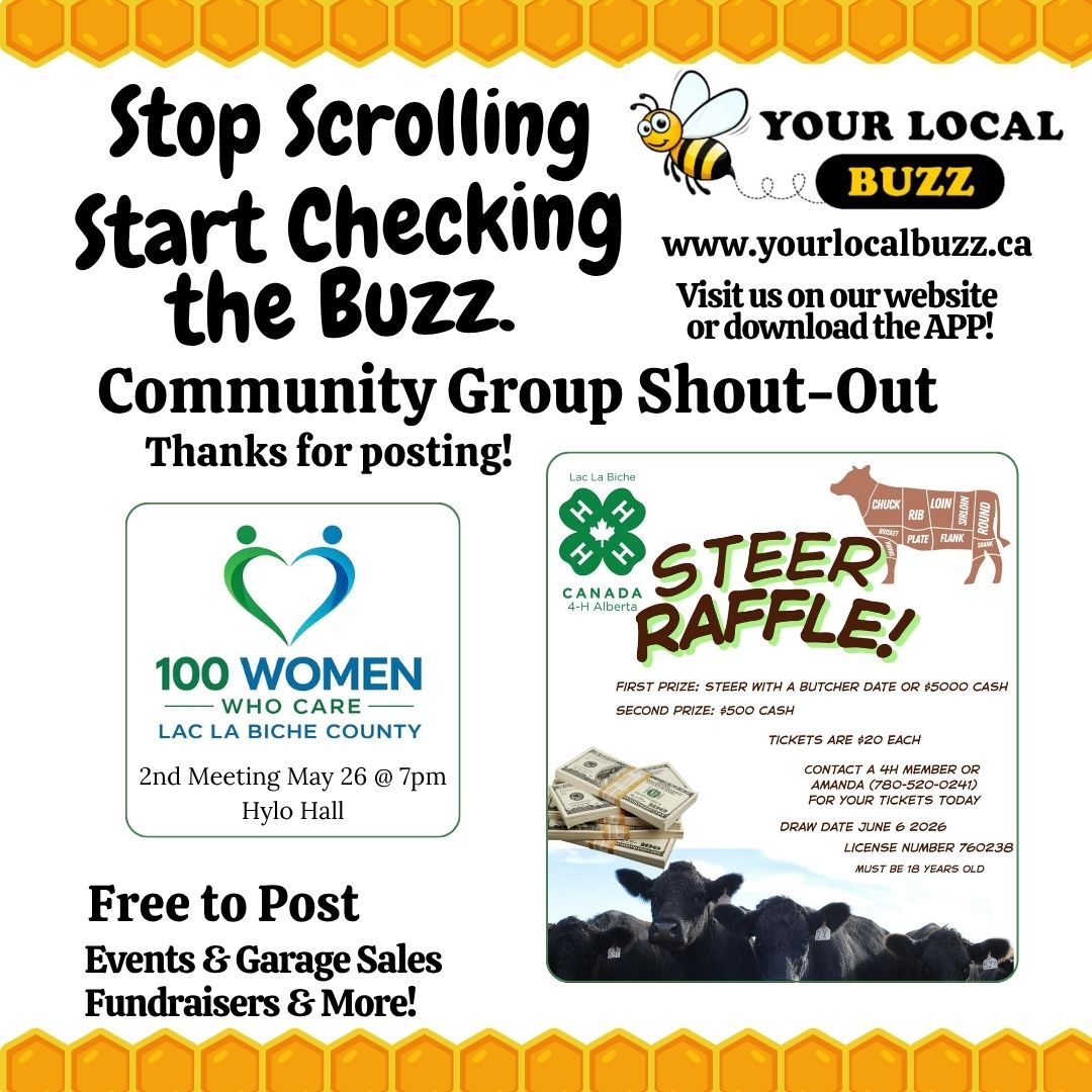 Your Local Buzz Community Shout Out April 27,26.
