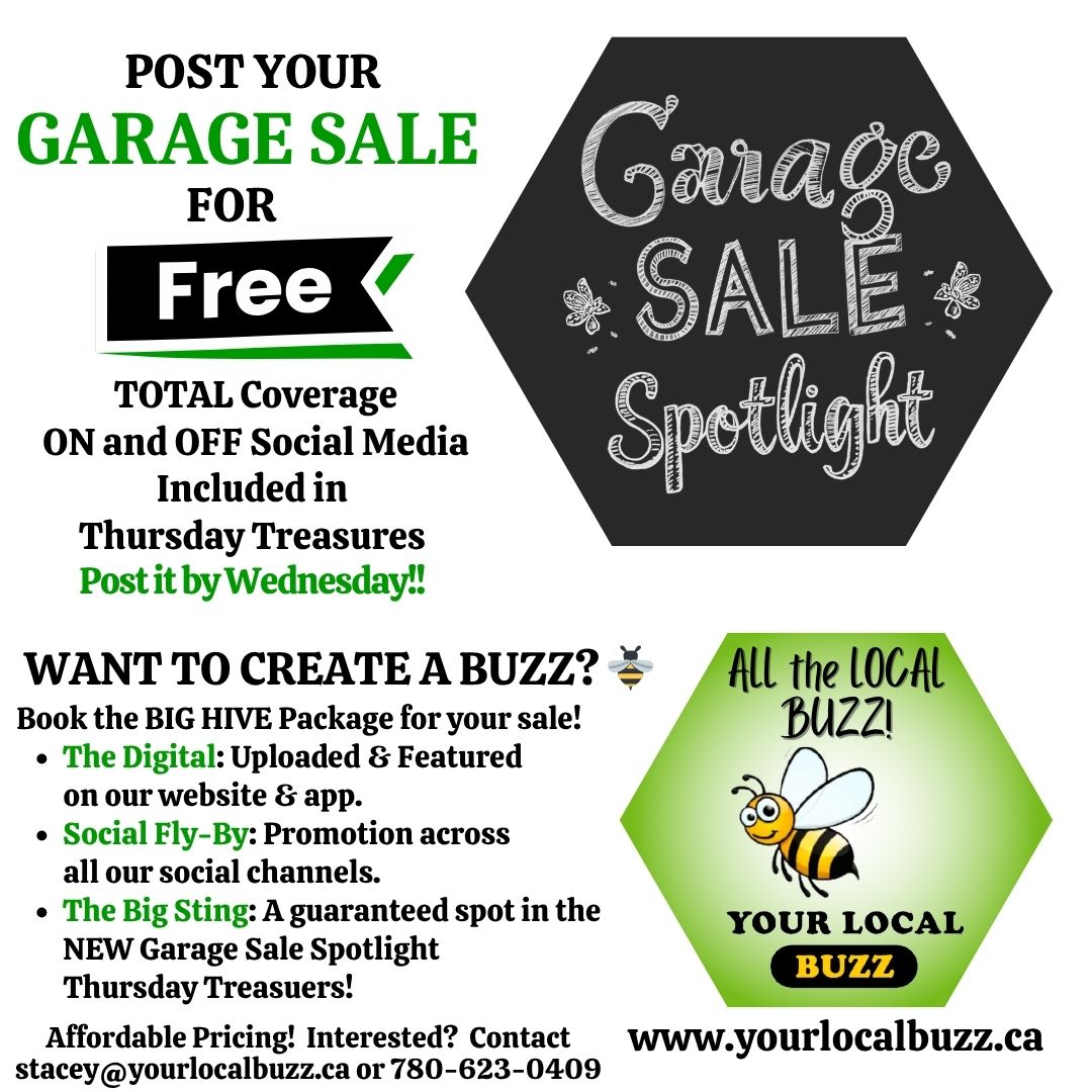 Your Local Buzz Garage Sale Promotion 2026.