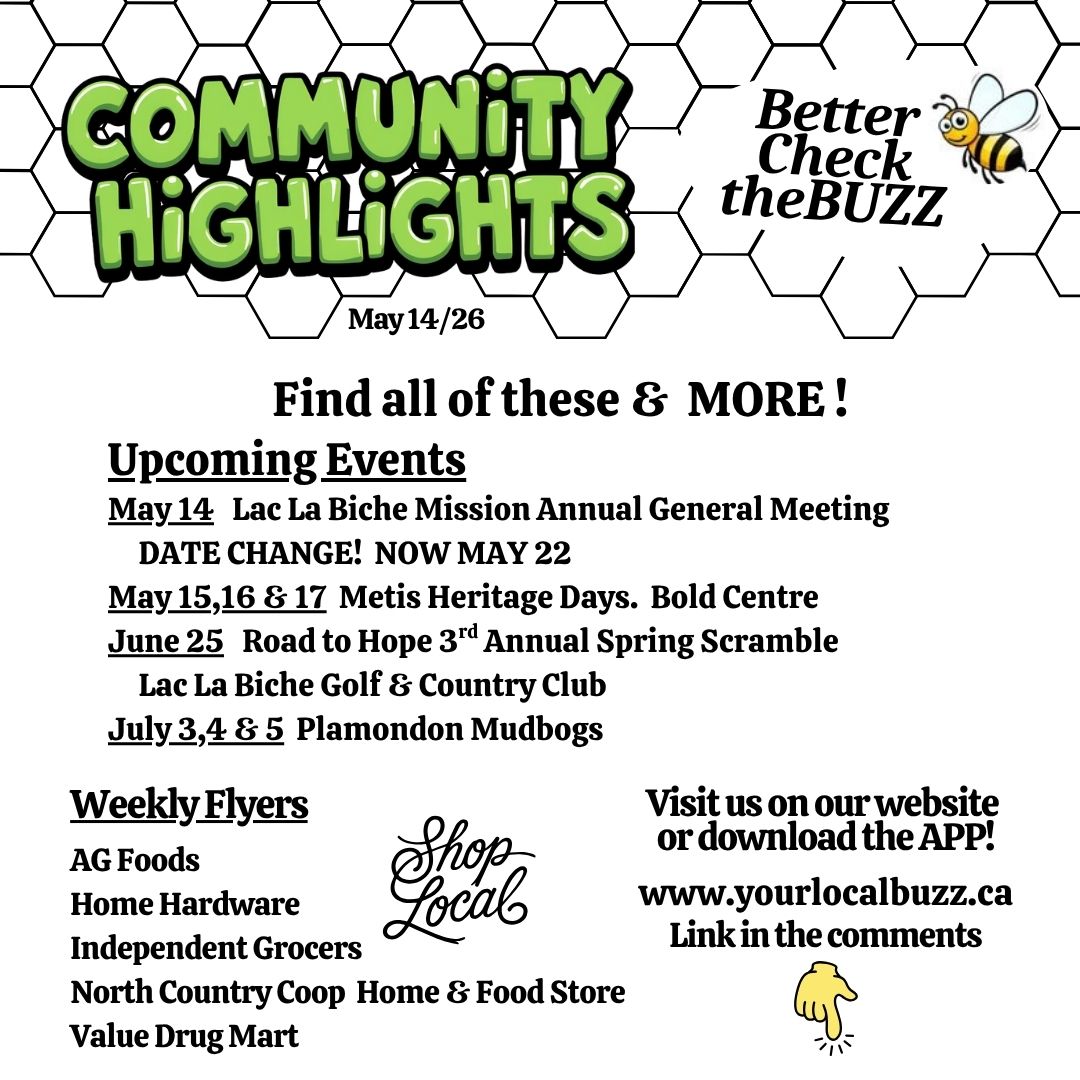 Your Local Buzz Update May 14,26.