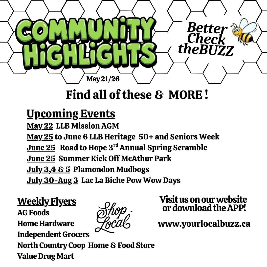 Your Local Buzz Community Highlights May 21, 2026.