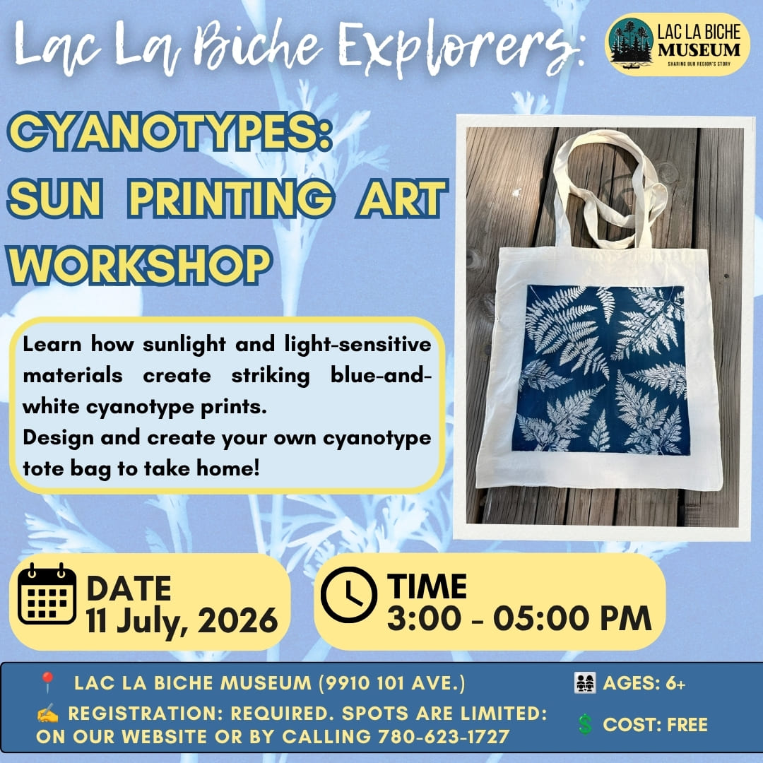 LLB Museum July 11, 2026 Cyanotypes.