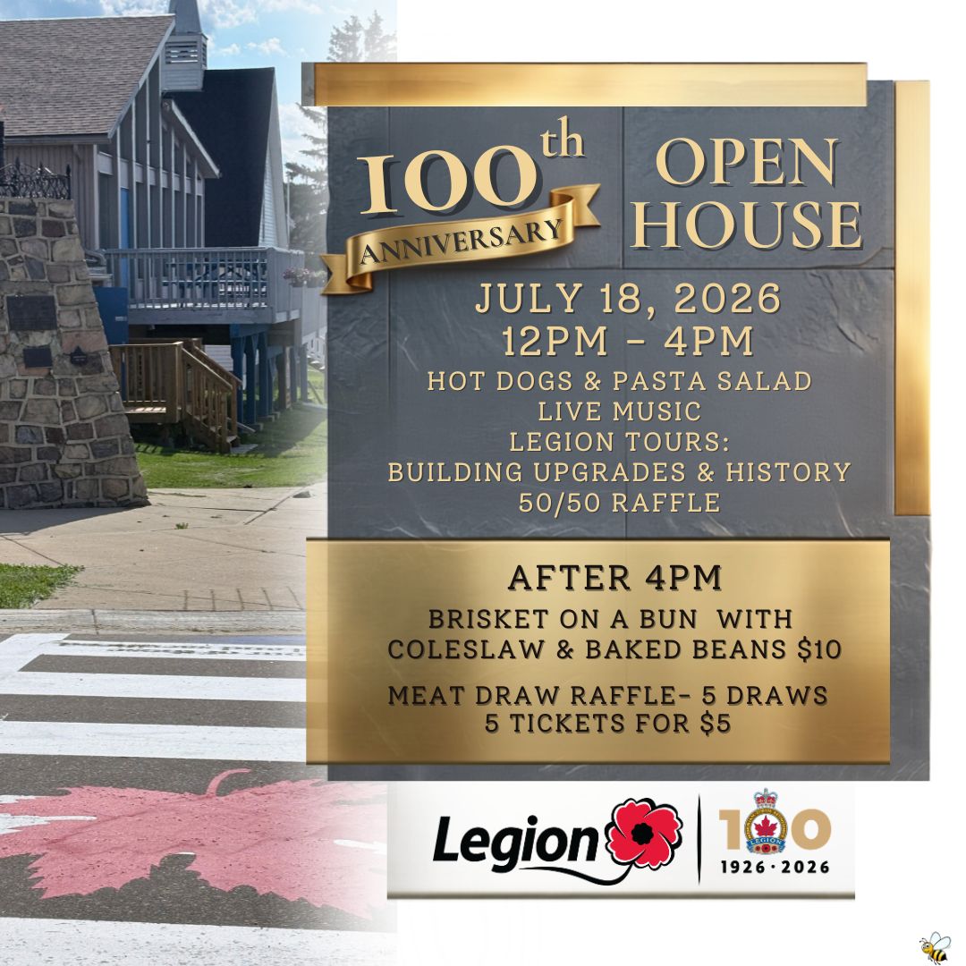 Legion Open House July 18, 2026.