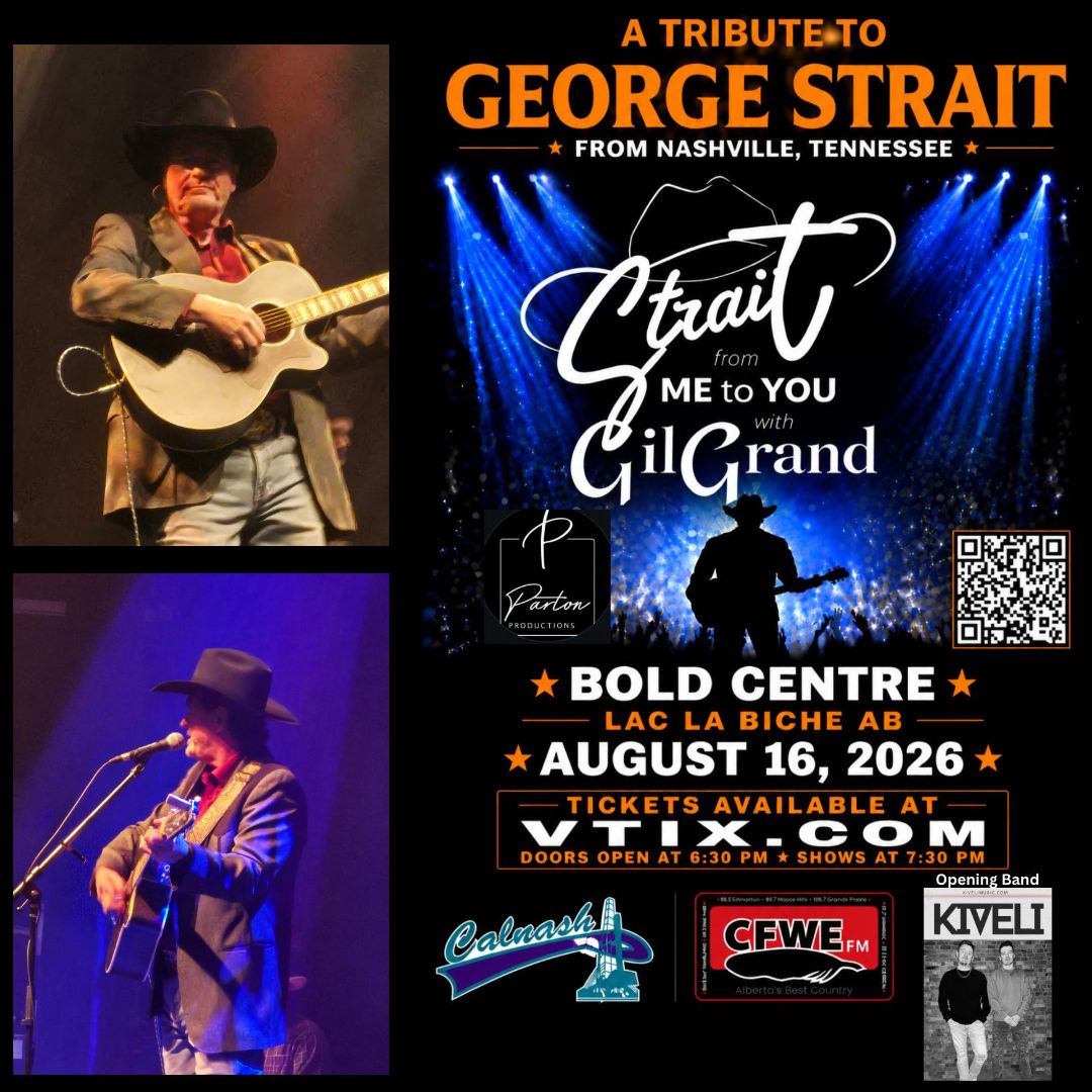 Tribute to George Strait Aug 16, 2026.