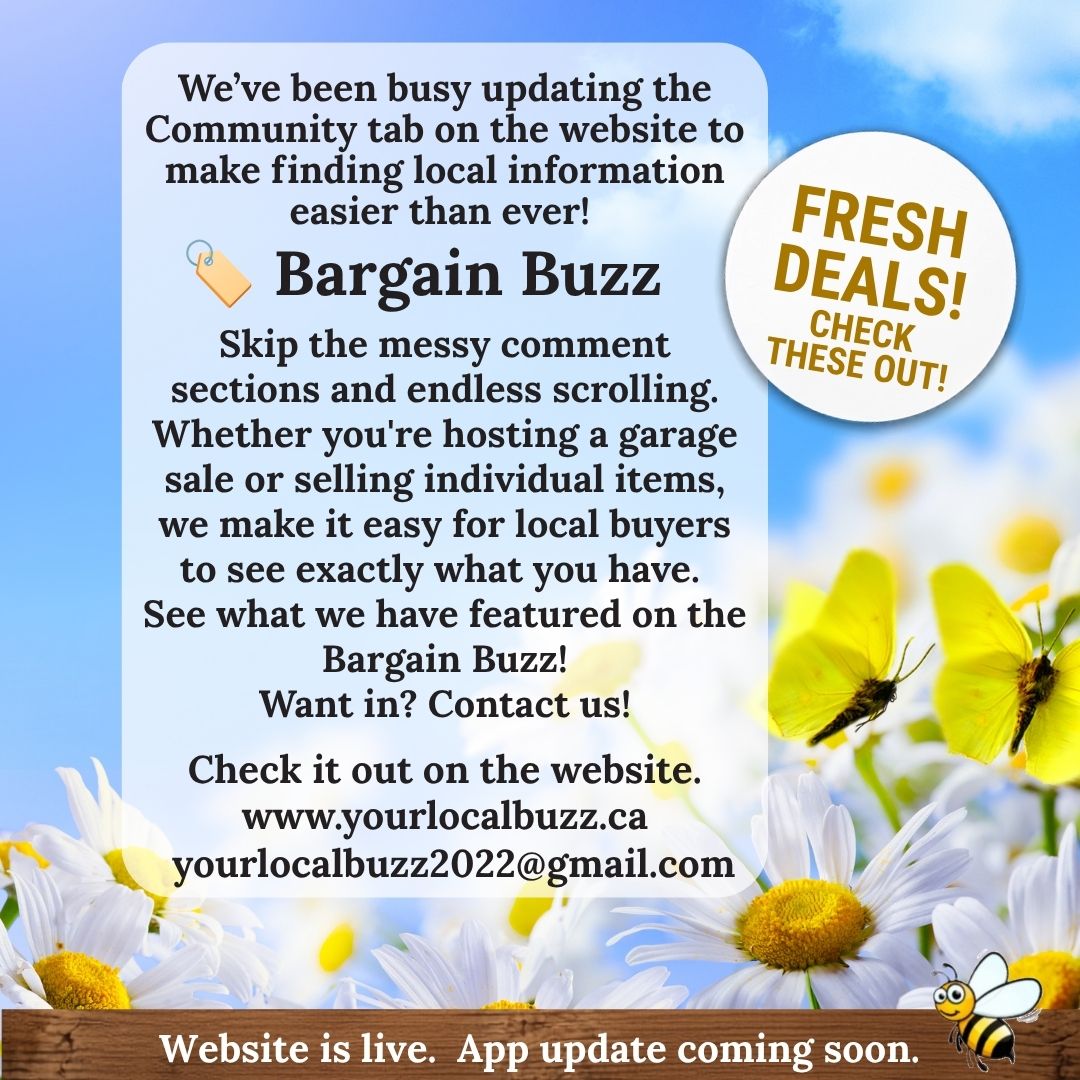 Your Local Buzz Fresh Deals Check these out on the Bargain Buzz.