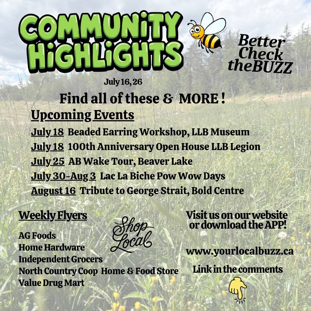 Your Local Buzz Update July 16, 2026.
