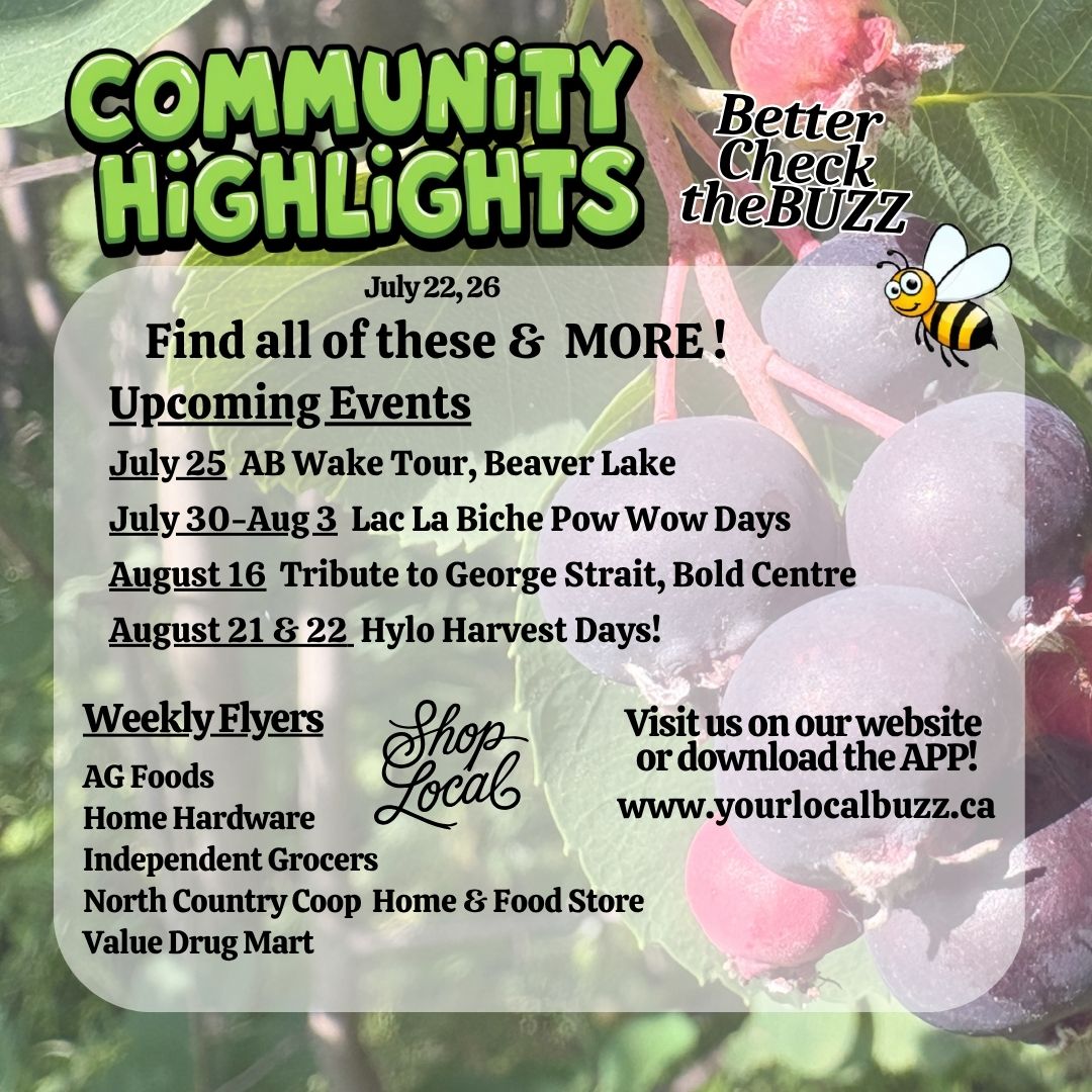 Your Local Buzz Upate July 22, 2026