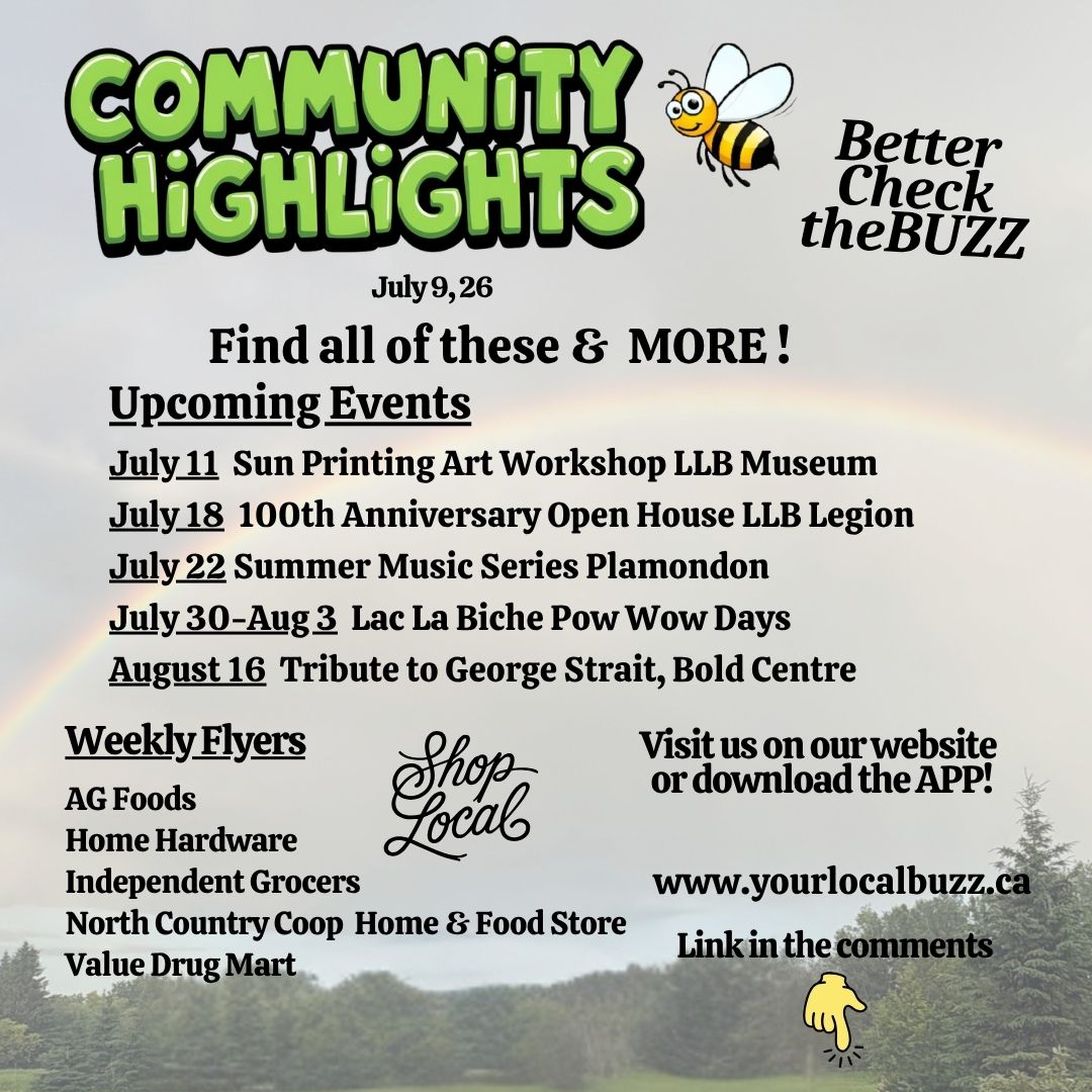 Your Local Buzz Update July 9, 2026.