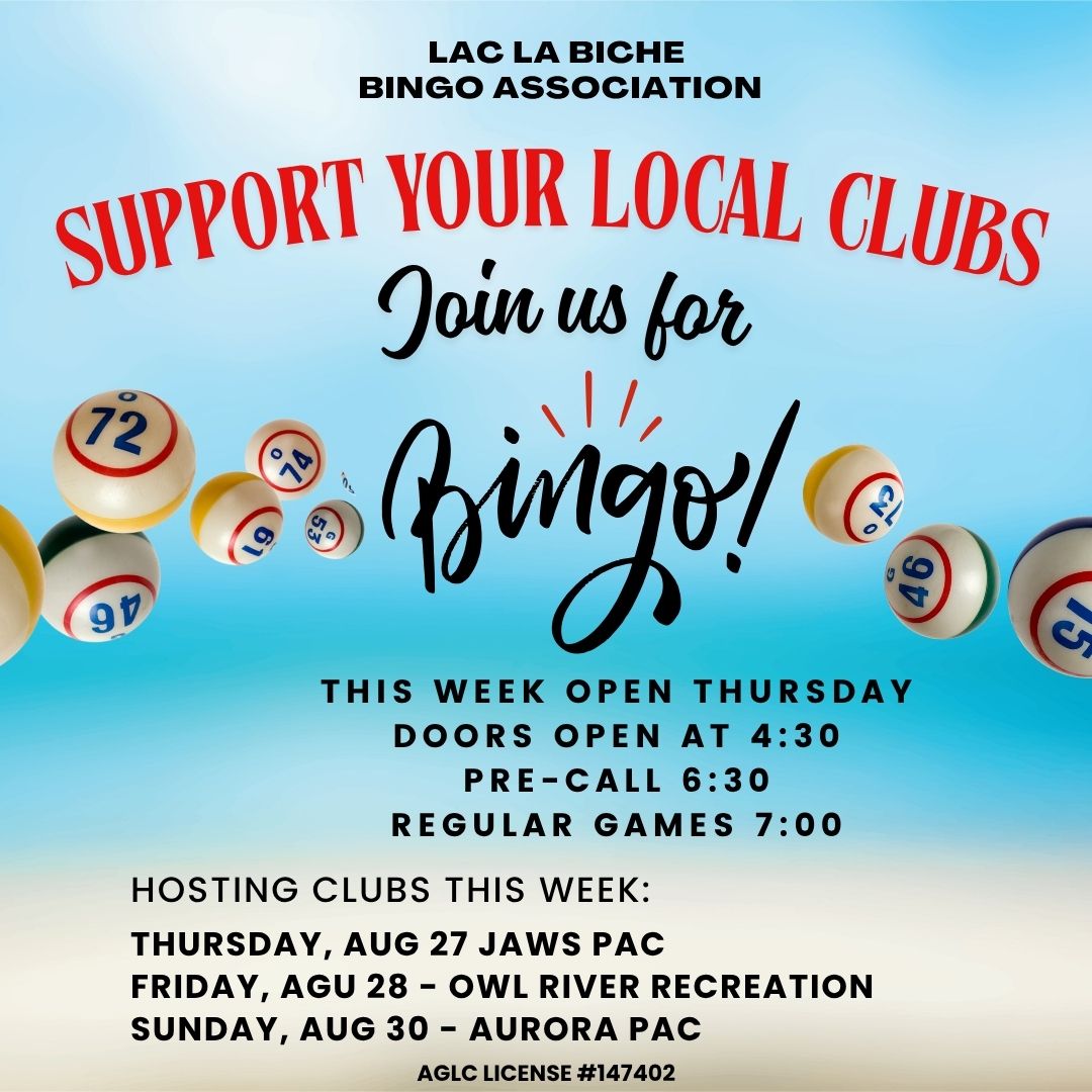 Bingo Aug 26, 2026.