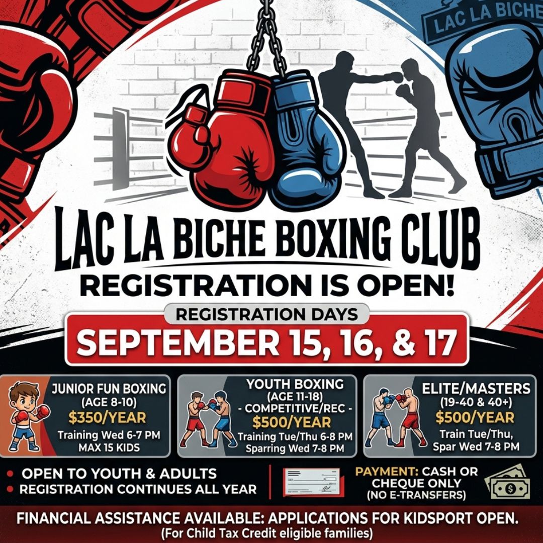 Boxing Club Registration 2026.