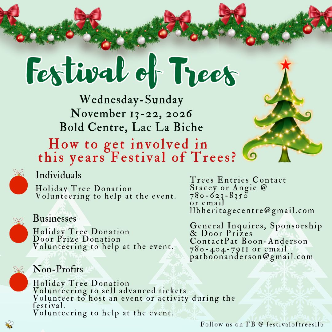 Festival of Trees How to participate 2026.