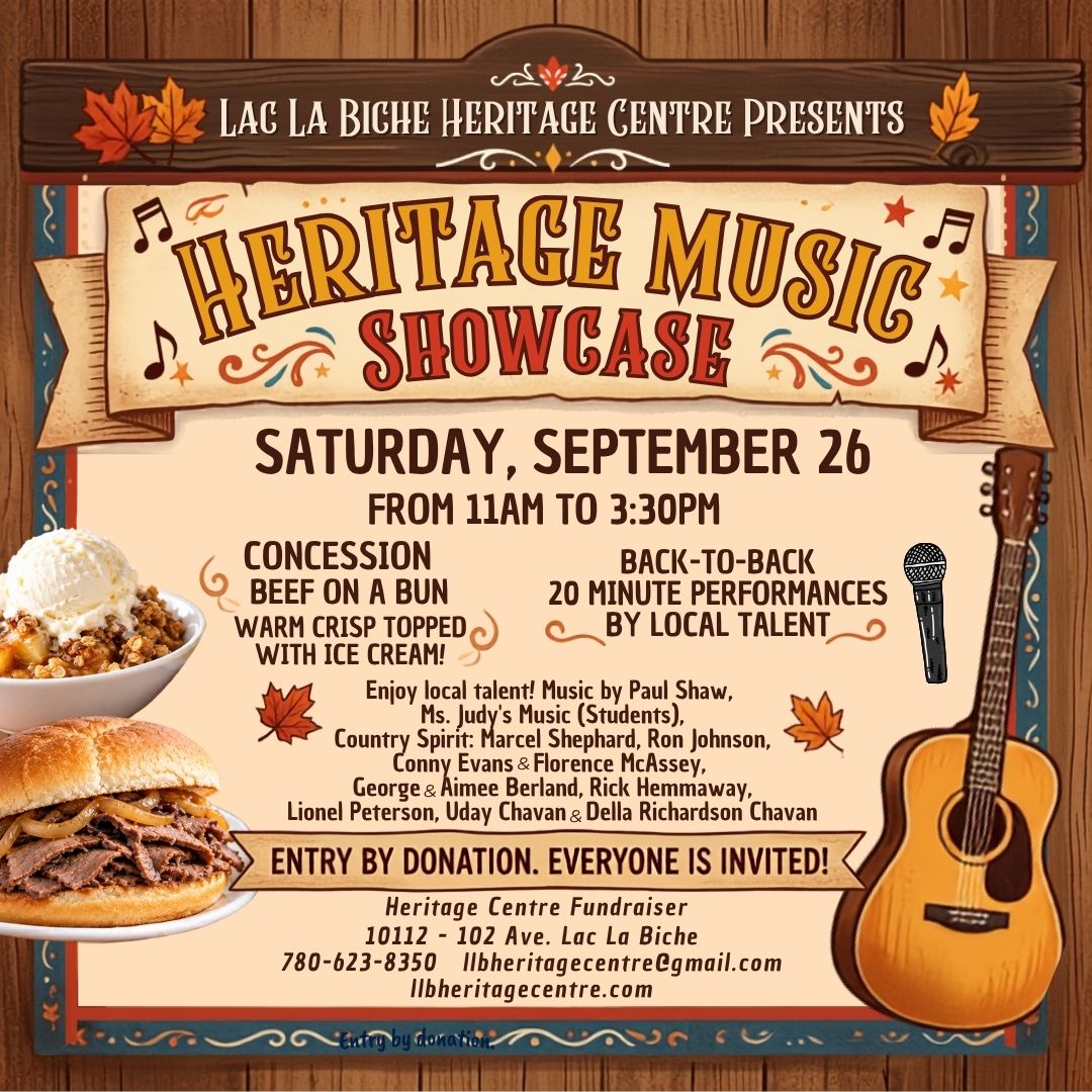 Heritage Music Showcase Sept 26, 26.