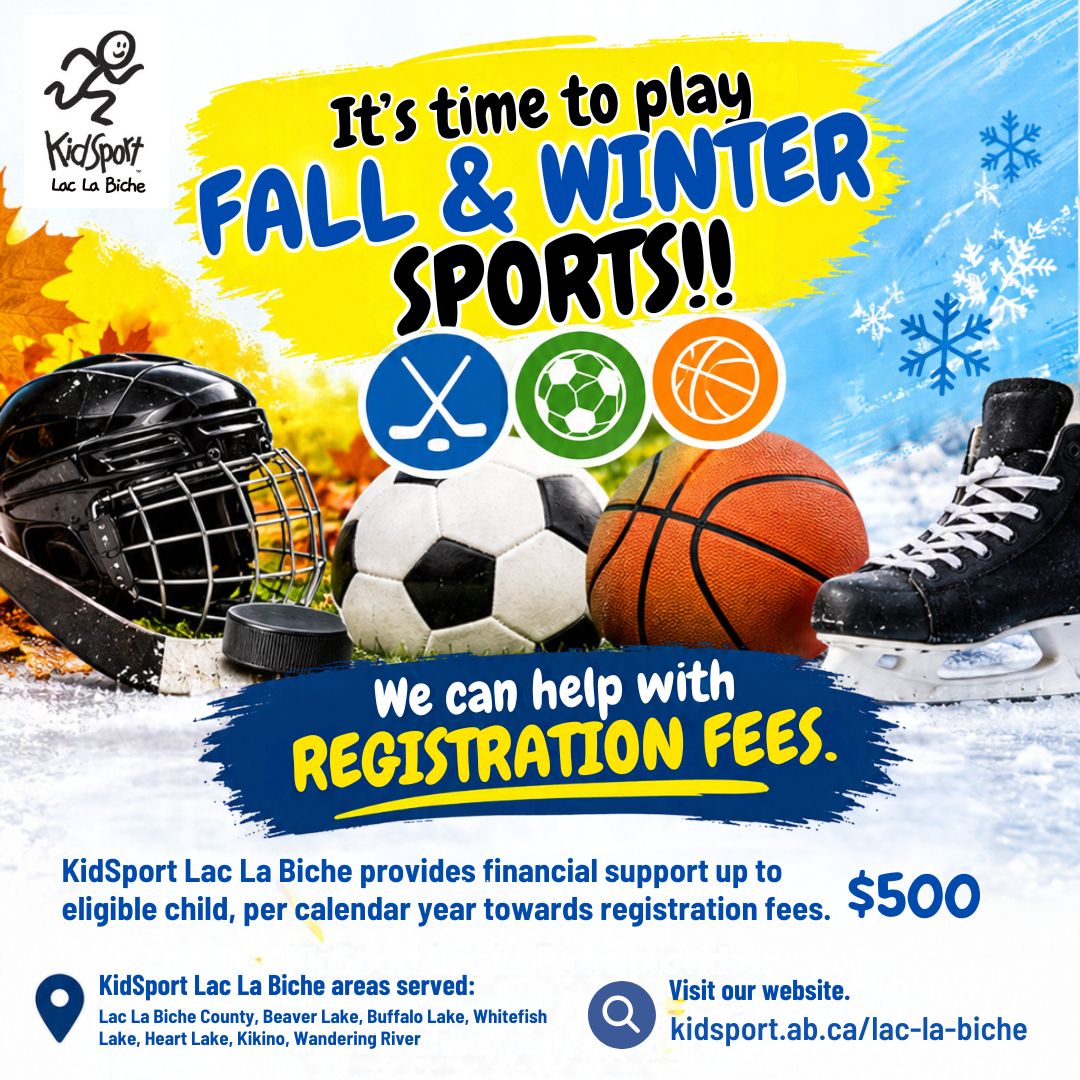 KidSport Fall and Winter Sports are here.