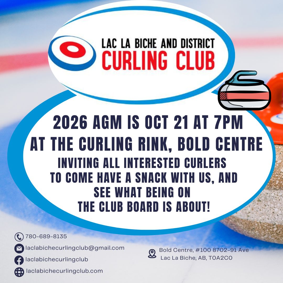LLB Curling AGM Oct 21, 2026.