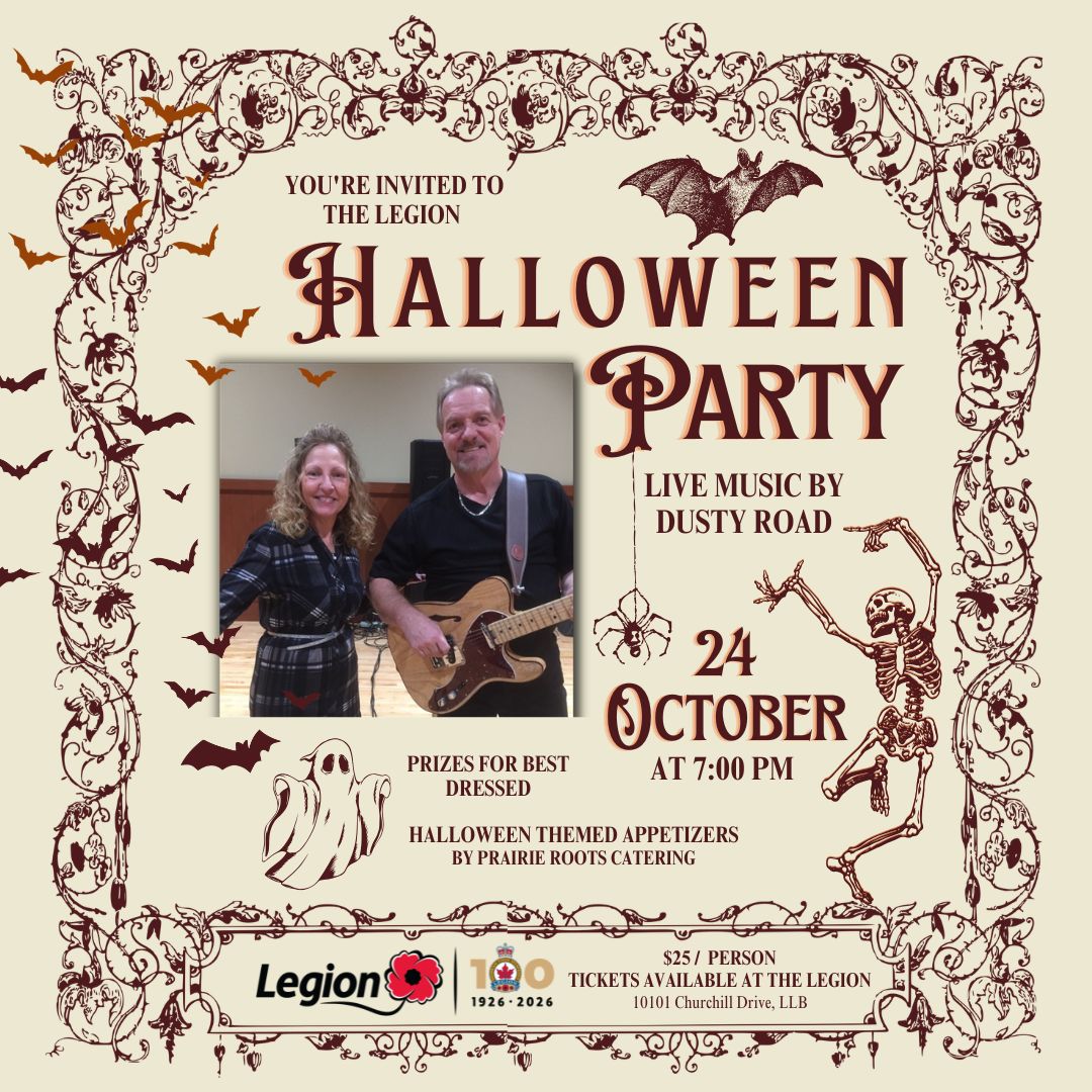 Legion Oct 24 Halloween Party 2026.