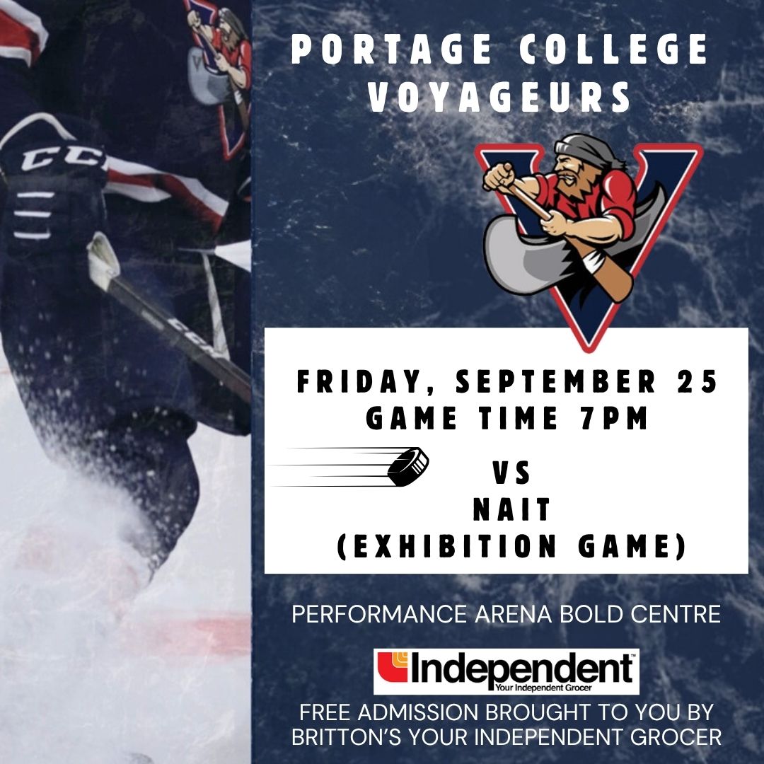 Voyageurs Hockey Sept 25,26.