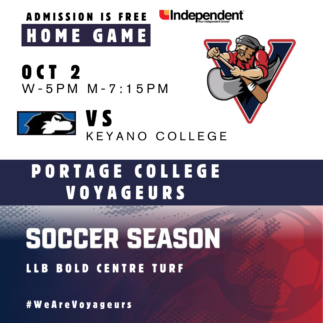 Voyageurs Soccer Oct 2, 2026.